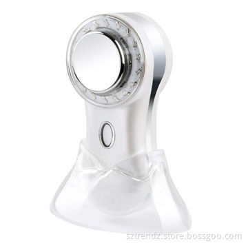 Home use face beauty machine, with ion & vibration & thermal care & IPL in one